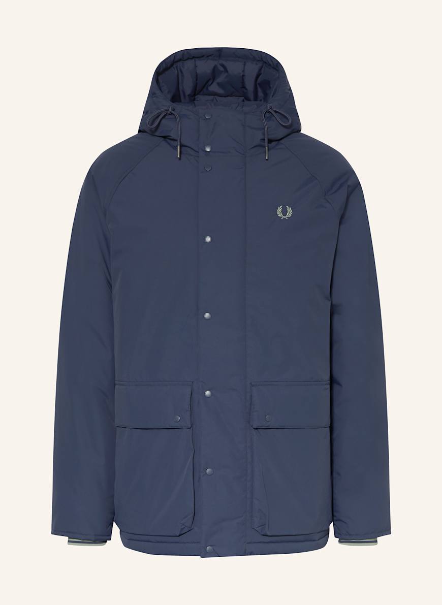 FRED PERRY Parka in dark blue