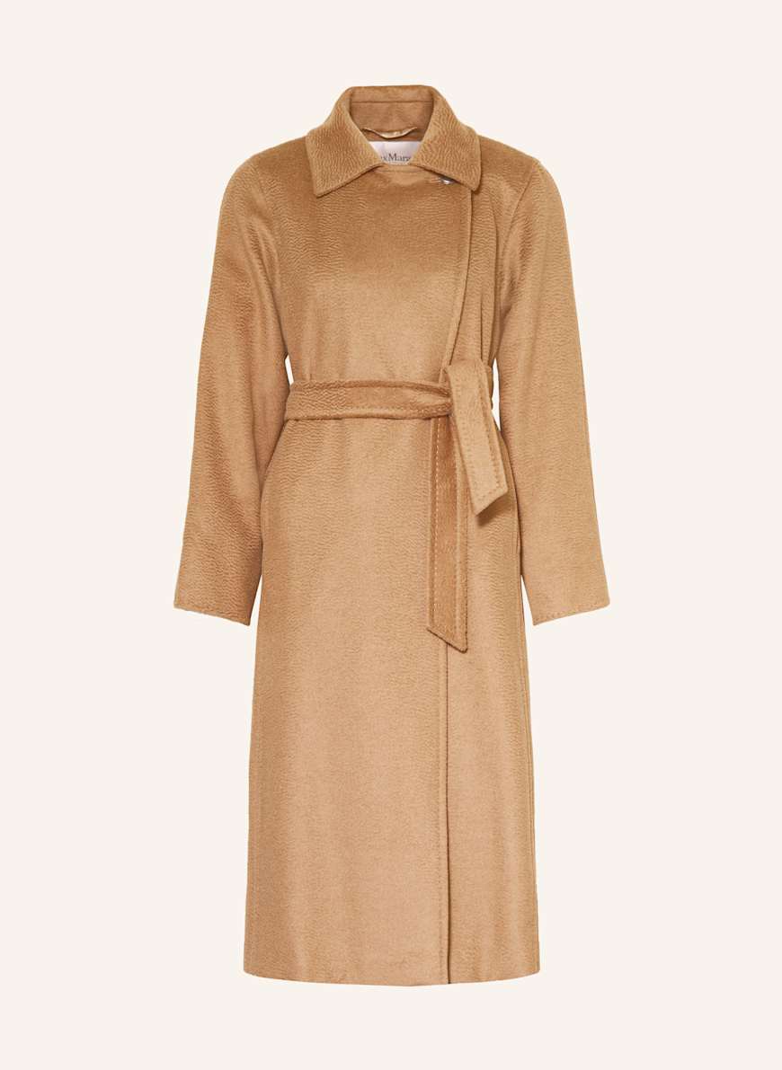 Max Mara MANUELA camel hair coat in camel