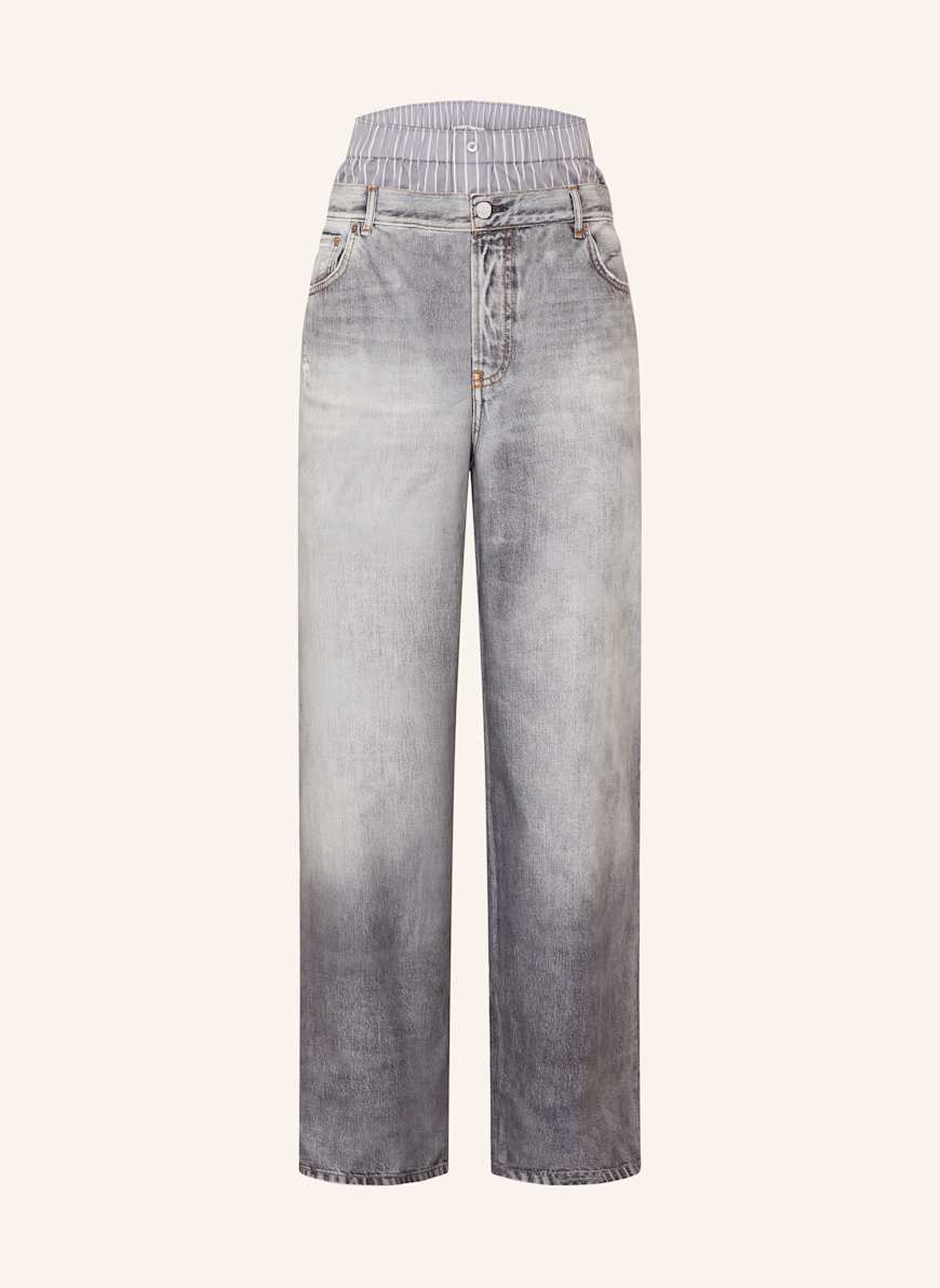 パンツ Acne Studios Archive Gray Straight Jeans Acne Studios Straight jeans in gray/ dark gray