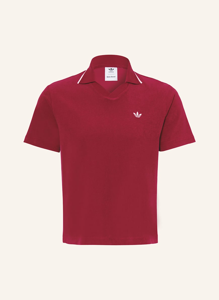 adidas Frottee-Poloshirt WB TLG: DUNKELROT