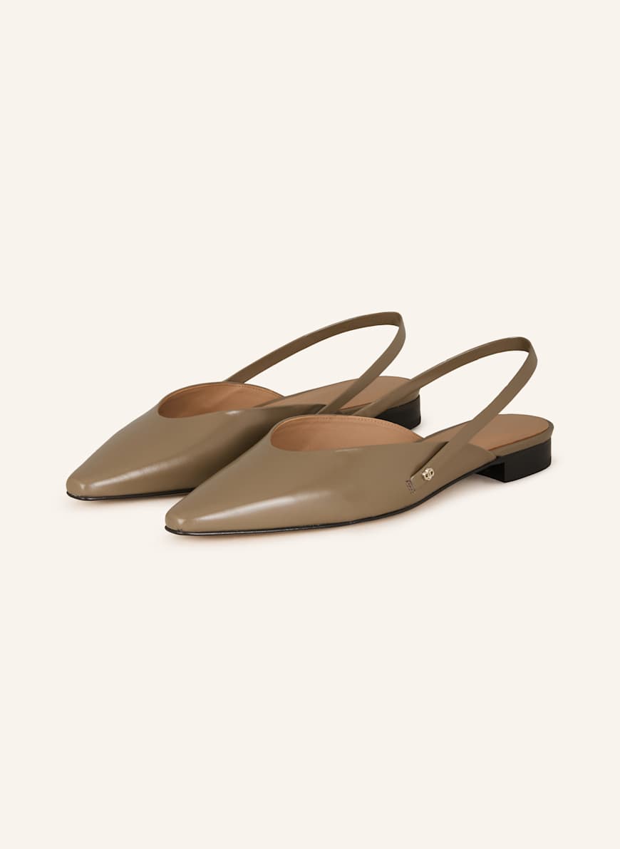 BOSS Slingballerinas CHARLIZE: BRAUN