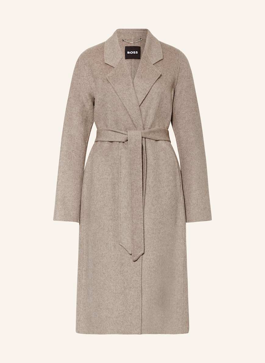 BOSS Wollmantel COTAZ: TAUPE