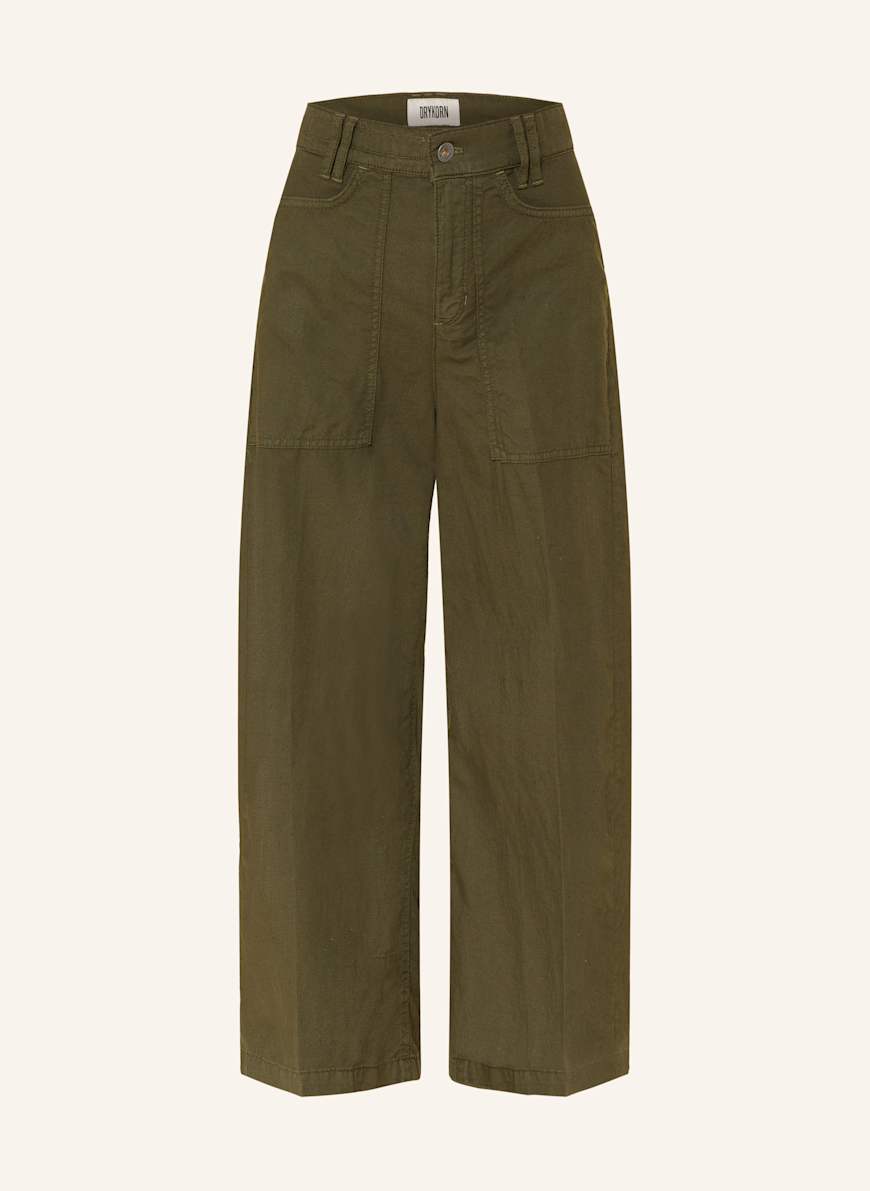 DRYKORN Barrel Jeans DERIVE: GRÜN