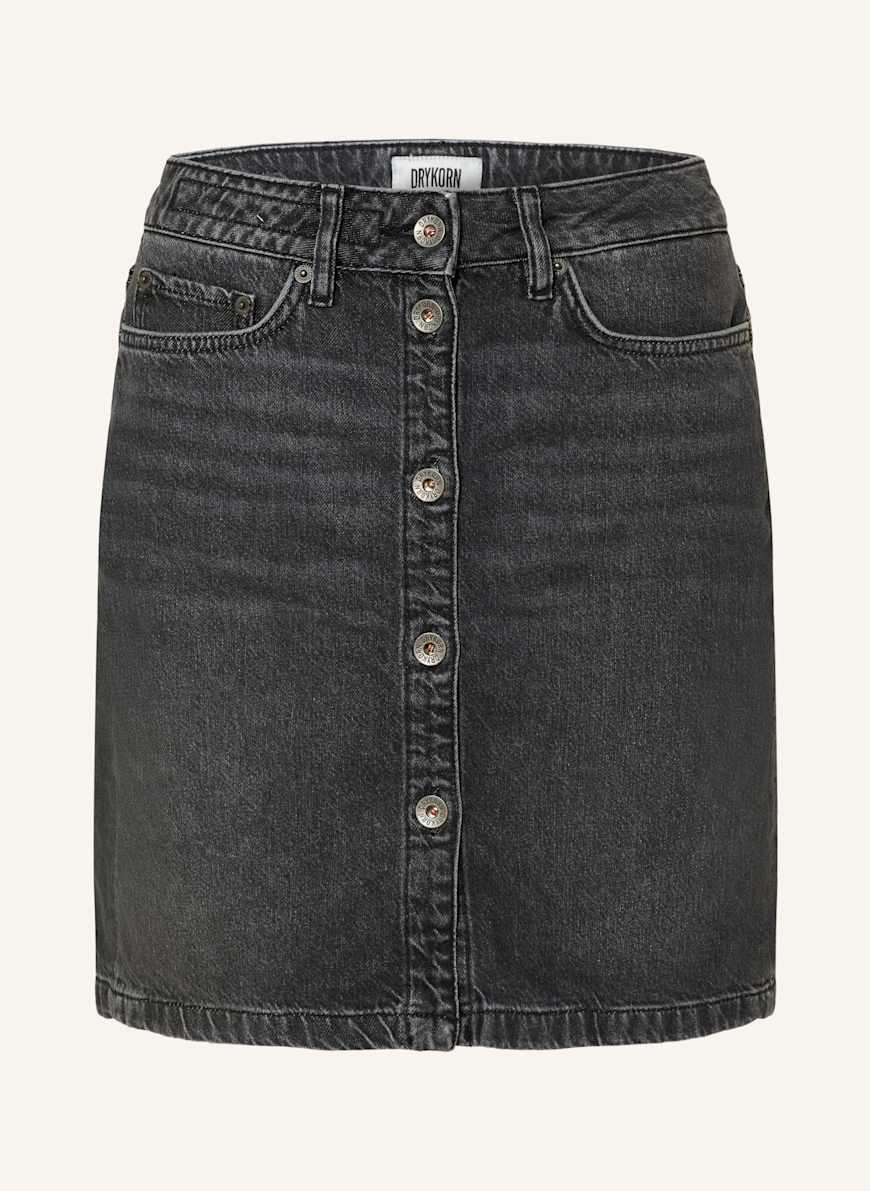 DRYKORN Jeansrock AFSON: 1050 schwarz-rot