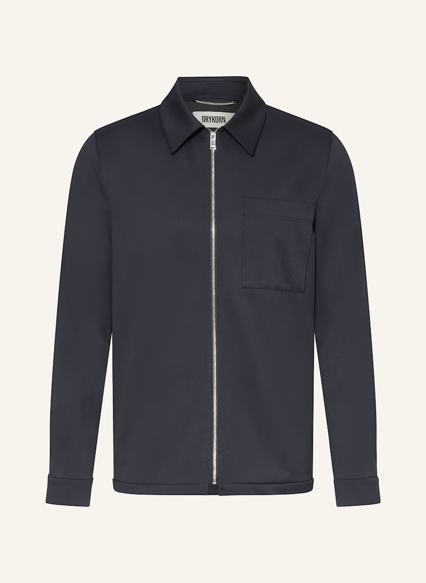 DRYKORN Overjacket NIKANO: DUNKELBLAU