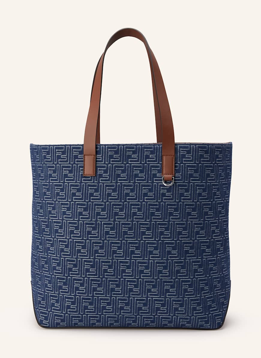 FENDI Shopper MEDIUM: DUNKELBLAU