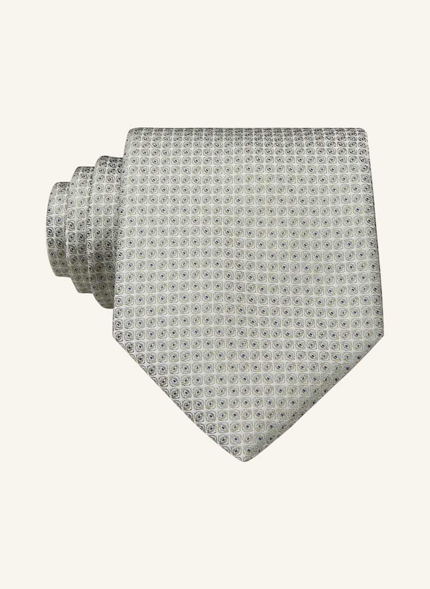 BOSS Krawatte H-TIE: HELLGRÜN/ MINT/ BLAU