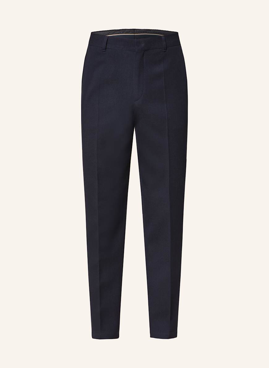BOSS Anzugshose PERIN Tapered Fit: DUNKELBLAU