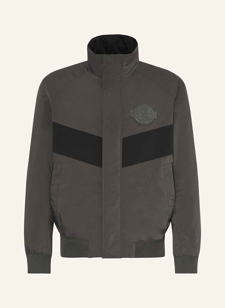 BOSS Jacke CONDO: GRAU/ SCHWARZ