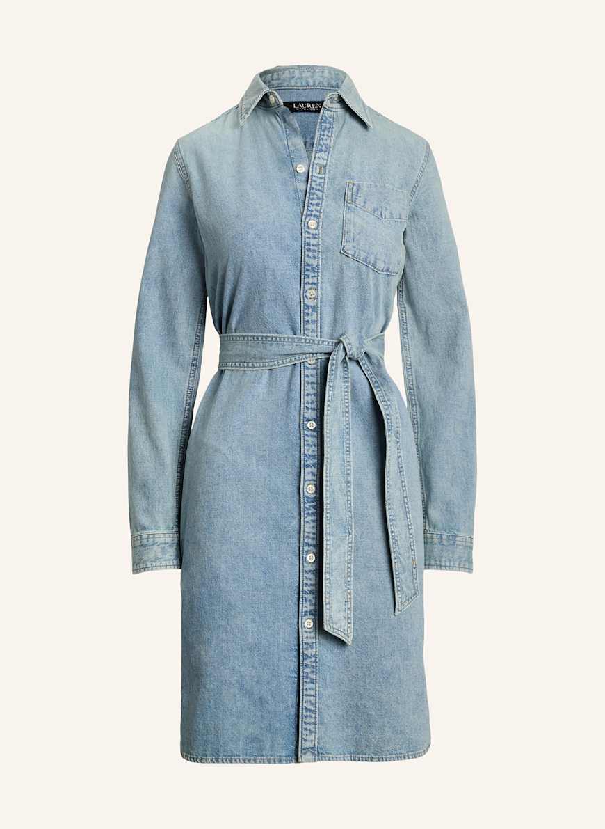 denim.dresses V-Neck Denim Cami Dress Light / L