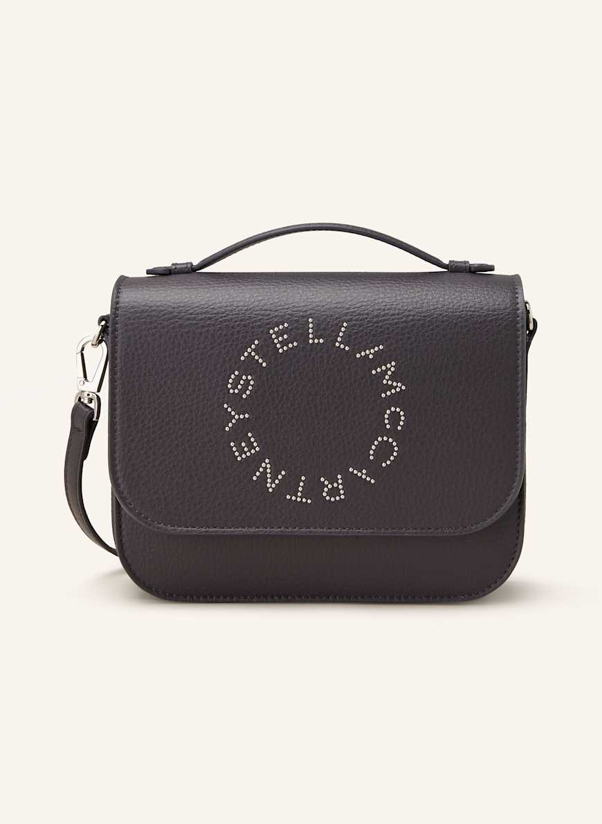 STELLA McCARTNEY Umhängetasche mit Nieten: DUNKELGRAU