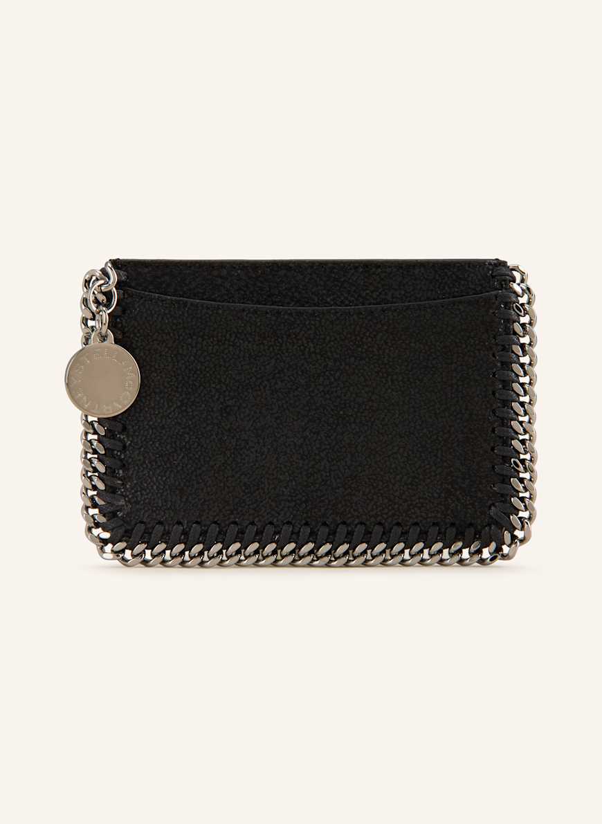 STELLA McCARTNEY Kartenetui FALABELLA: SCHWARZ