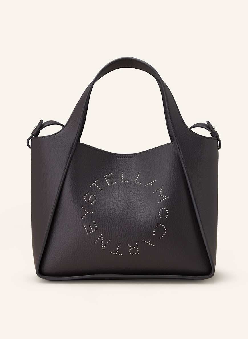 STELLA McCARTNEY Shopper mit Pouch: DUNKELGRAU