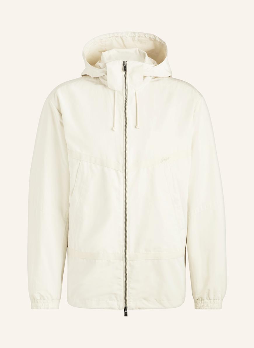 BOSS Jacke CEVENTO mit abnehmbarer Kapuze: ECRU