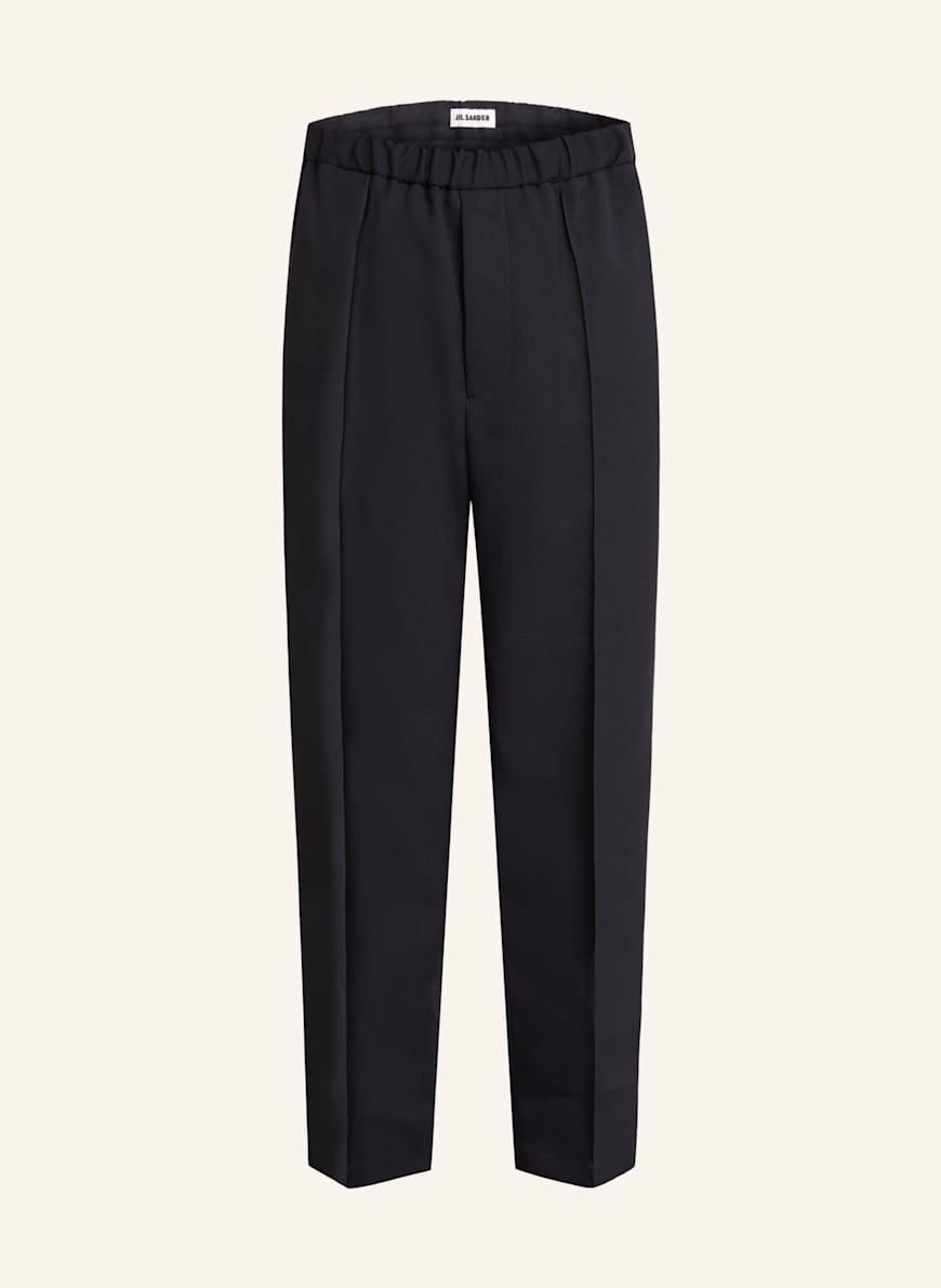 JIL SANDER Hose Regular Fit: DUNKELBLAU