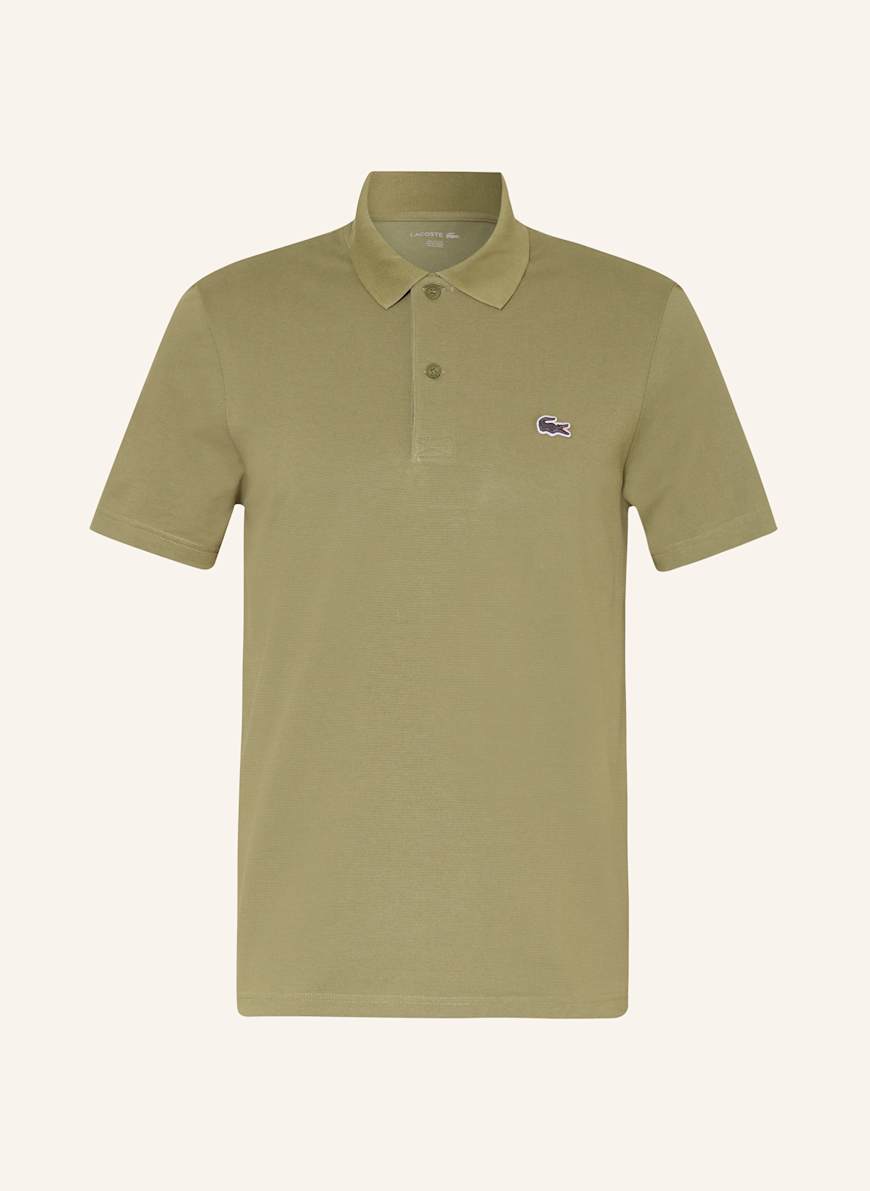LACOSTE Strick-Poloshirt Regular Fit: KHAKI