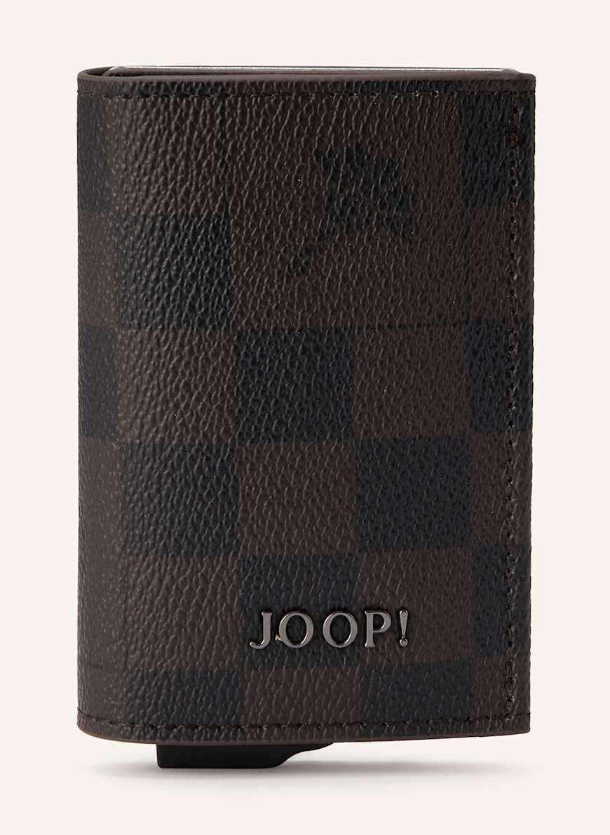JOOP! Kartenetui CORTINA PIAZZA C-ONE E-CAGE: BRAUN/ DUNKELBRAUN