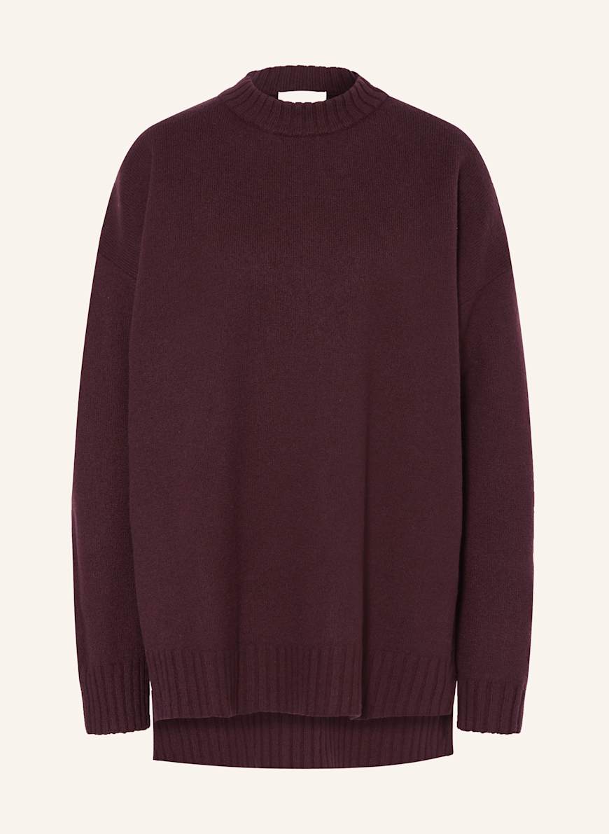 JIL SANDER Pullover: DUNKELBRAUN