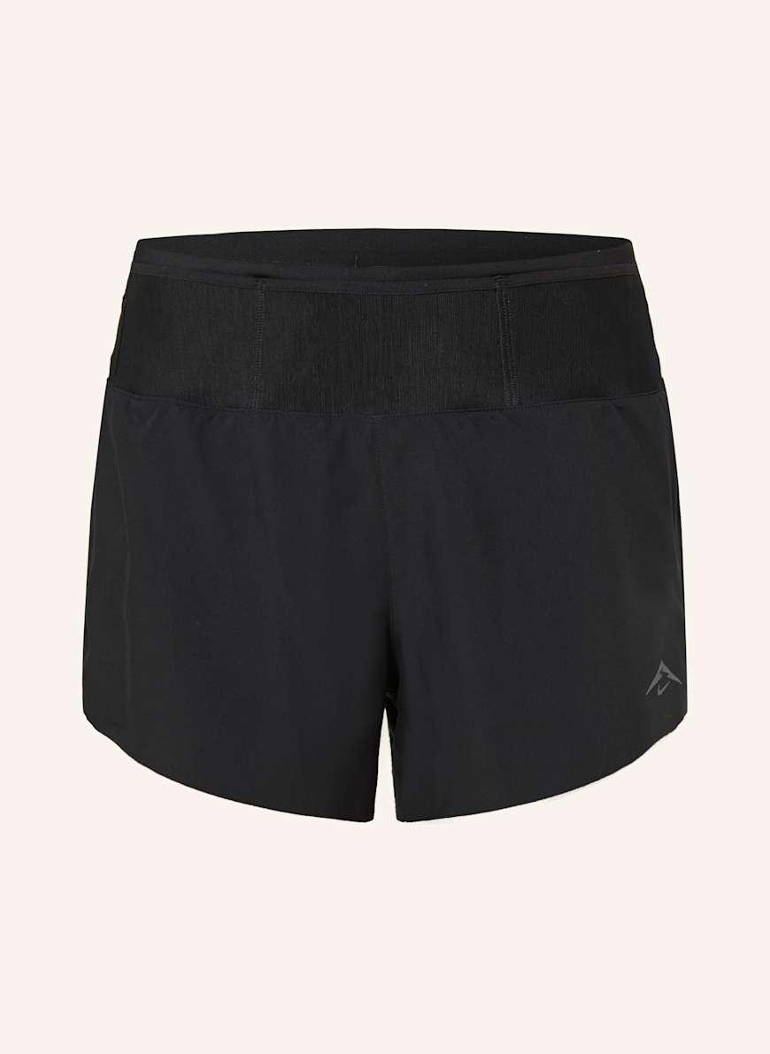 Nike 2-in-1-Laufshorts TRAIL: SCHWARZ