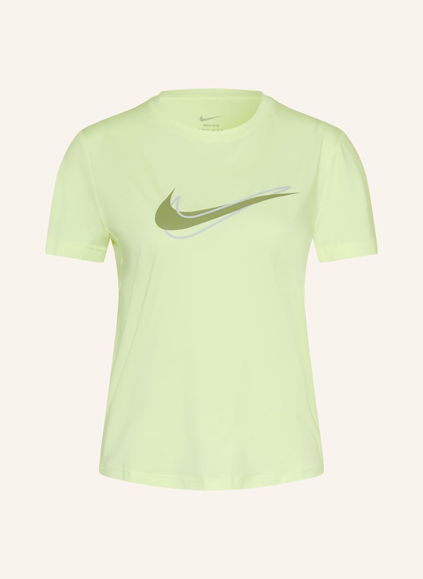 Nike Laufshirt ONE SWOOSH: HELLGRÜN