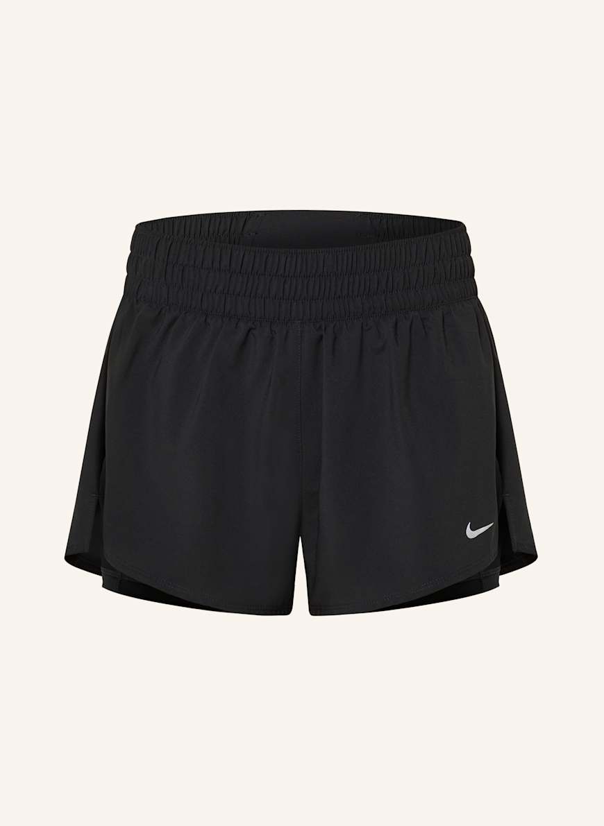 Nike 2-in-1-Trainingsshorts ONE DRI-FIT: SCHWARZ