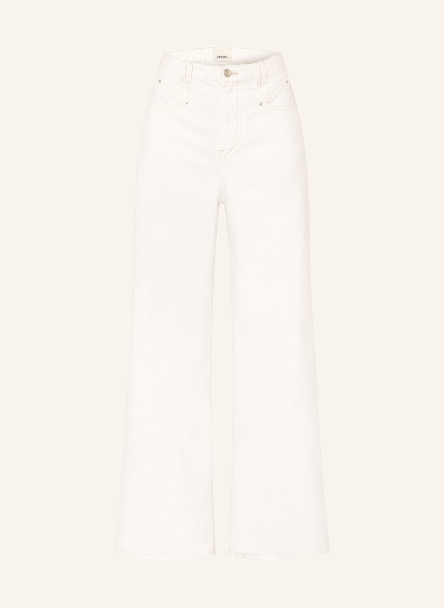 ISABEL MARANT Straight Jeans LEMONY-GB: 20WH white