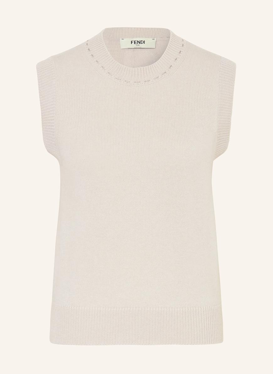 FENDI Cashmere-Pullunder SELLERIA: TAUPE