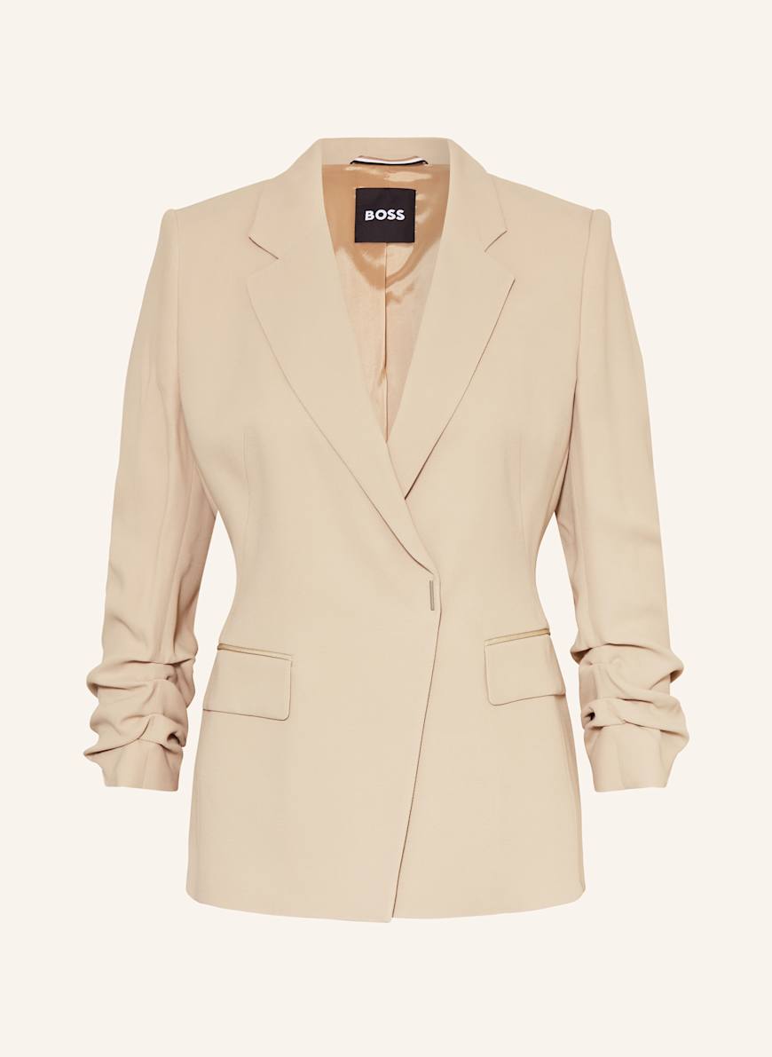 BOSS Blazer JIA mit 3/4-Arm: BEIGE
