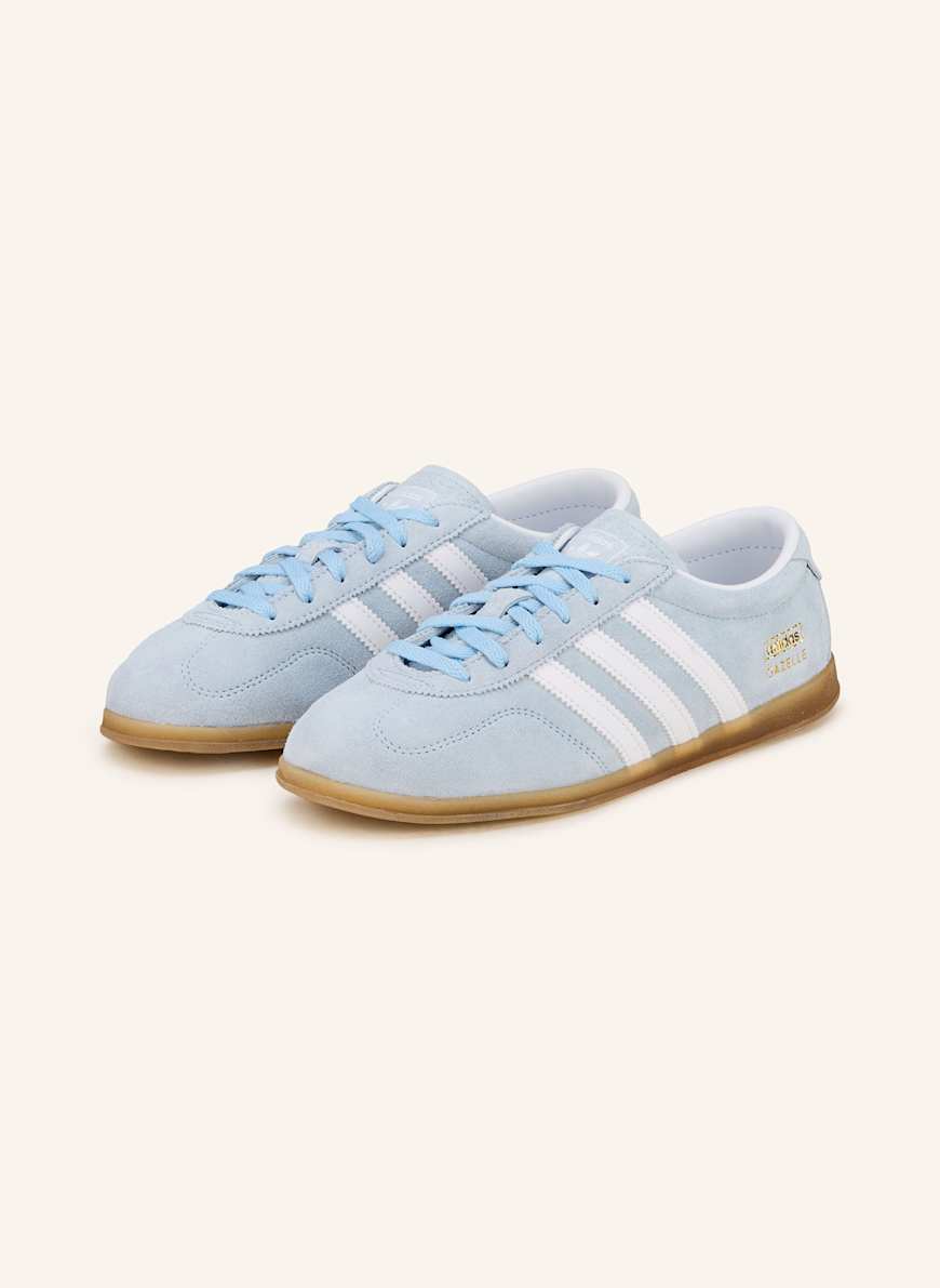 adidas gazelle silver green womens adidas Gazelle Indoor Blue Bird / White main image 0