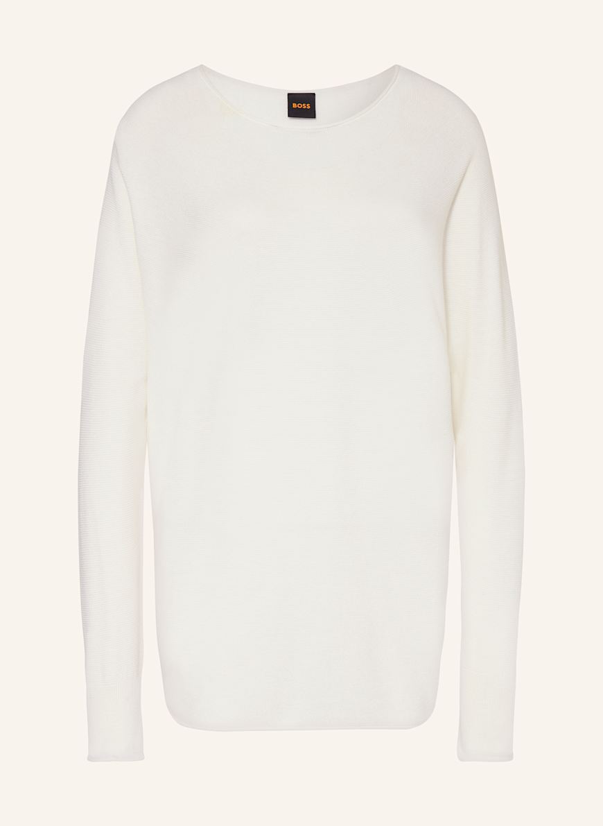 BOSS Pullover FALANDRANA: WEISS
