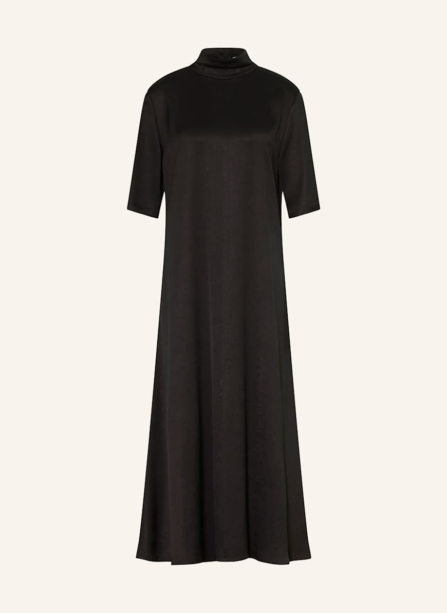 DRYKORN Satinkleid SEIRAH: SCHWARZ