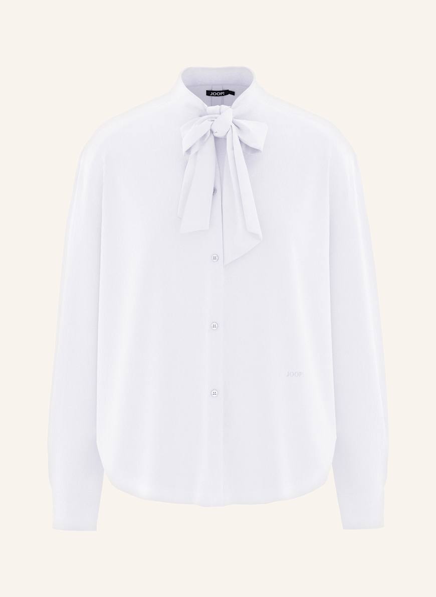 JOOP! Schluppenbluse BERNARDA: WEISS