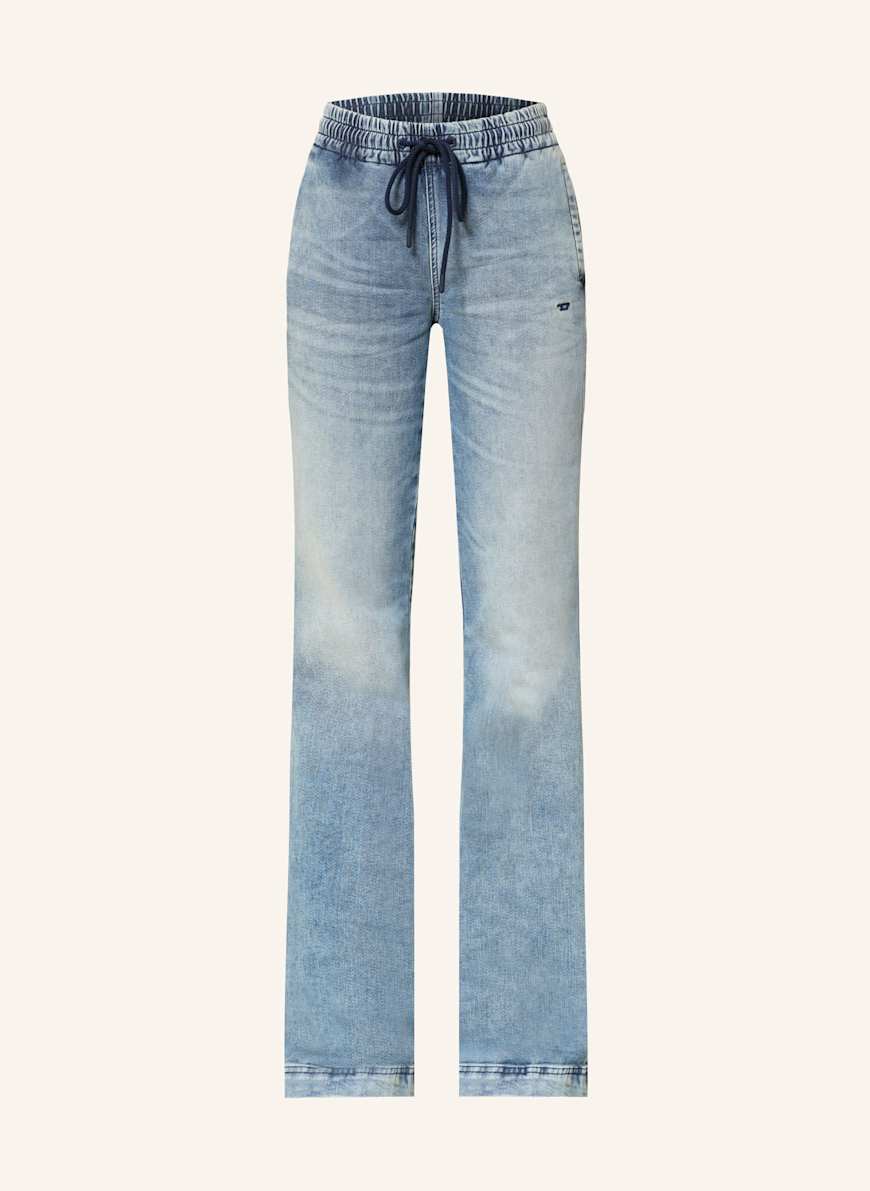 DIESEL ◆Bootcut And Flare 2069 D-Ebbey Joggjeans 068lz Women's Bootcut Jeans | Black/Dark grey | Diesel 1969 D-Ebbey