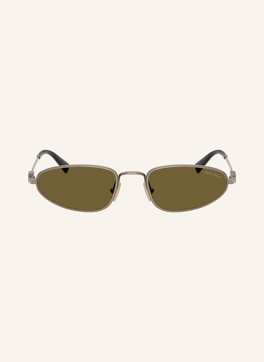 MIU MIU Sunglasses MU A52S in 5ak40o - gold/gray