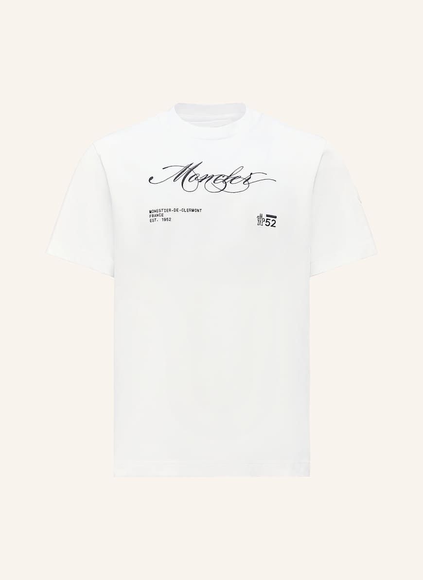 MONCLER T-Shirt in weiss