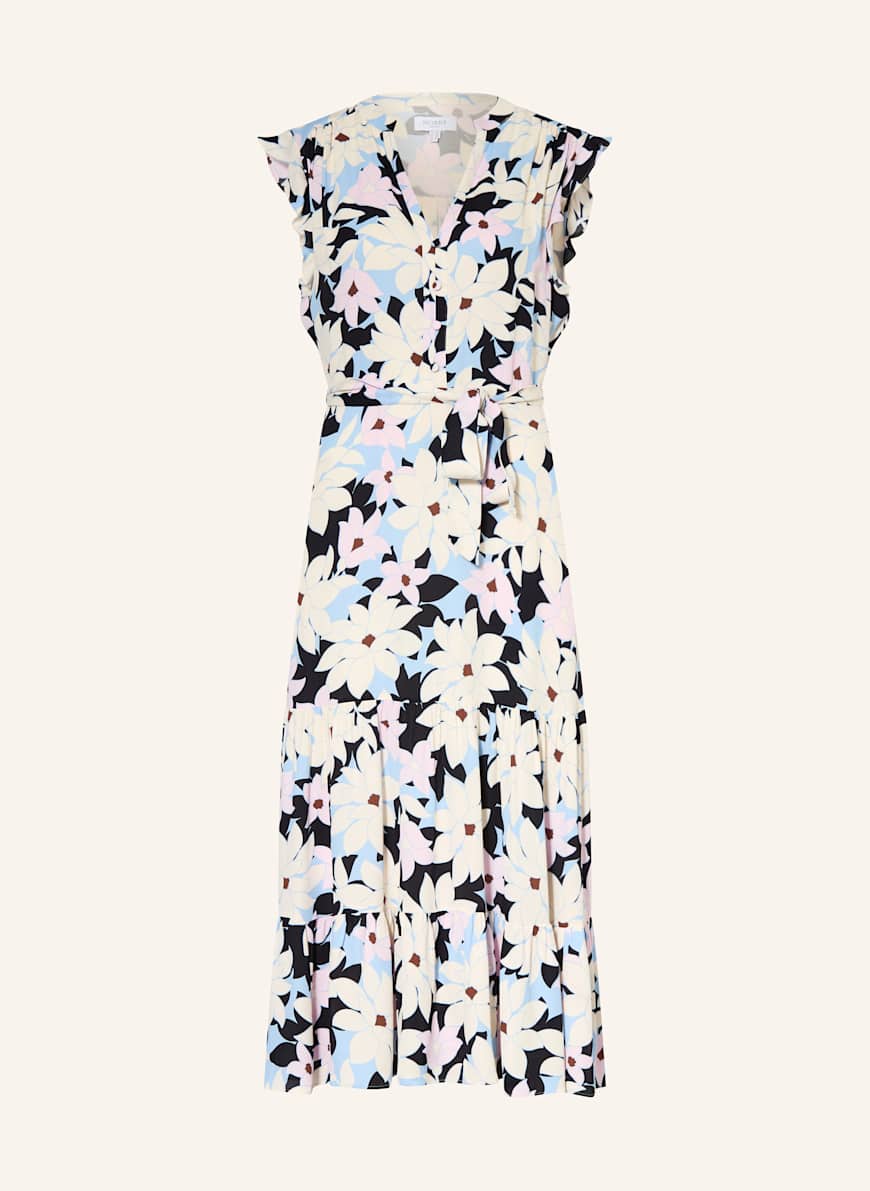 HOBBS Dress SHAUNA in cream/ light blue/ light pink
