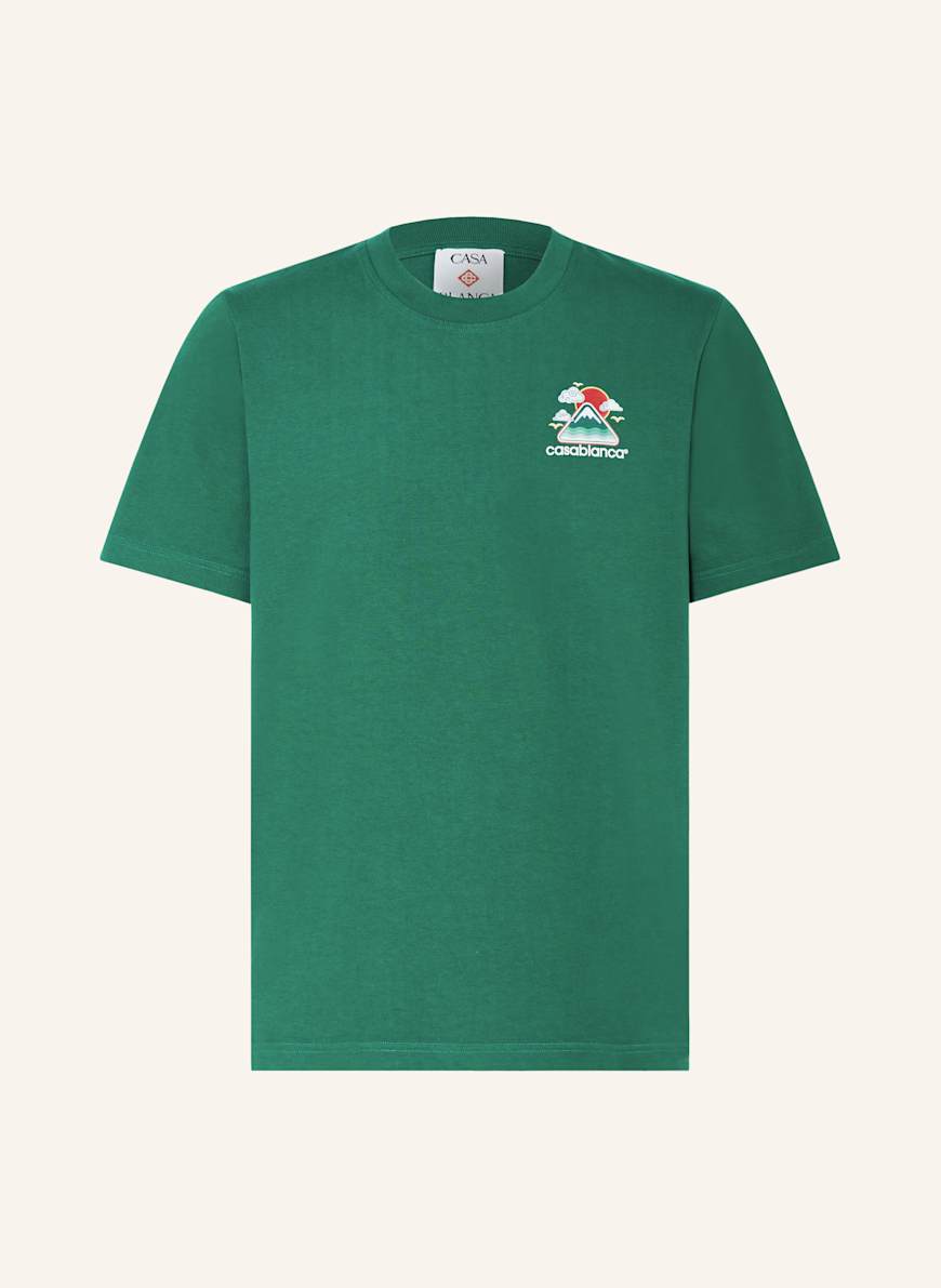 Casablanca Tシャツ Casablanca T-shirt in dark green