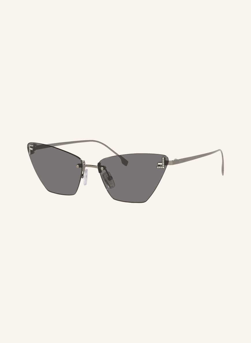 FENDI Sonnenbrille FENDI FIRST CRYSTAL FE4160US: 4260L1 - SILBER/ GRAU