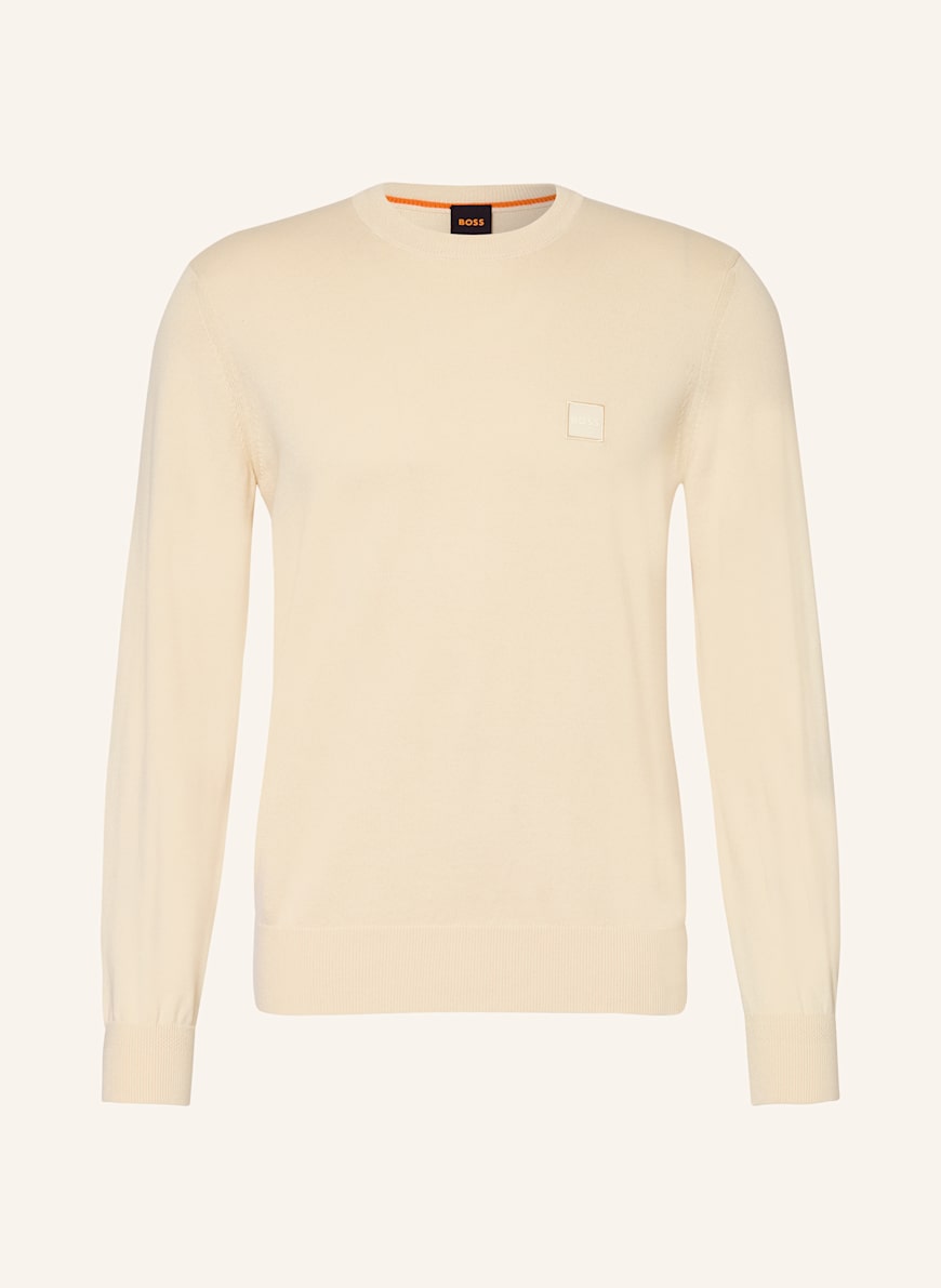 BOSS Pullover KANOVANO: ECRU