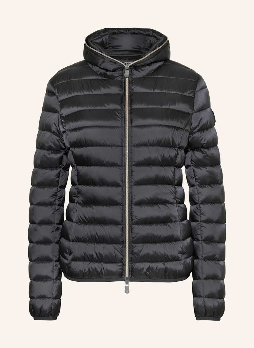 SAVE THE DUCK ALEXIS quilted jacket in black
