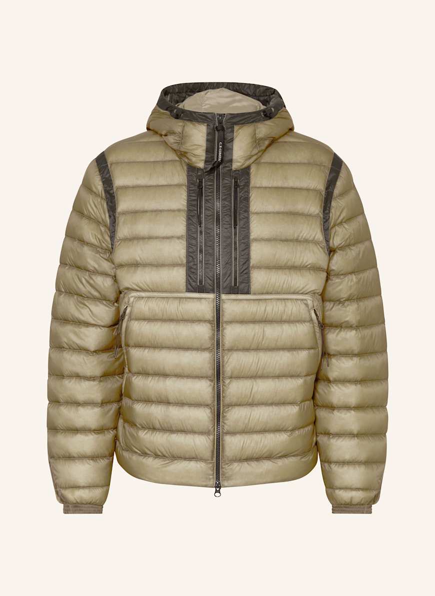 C.P. COMPANY Lightweight down jacket in green