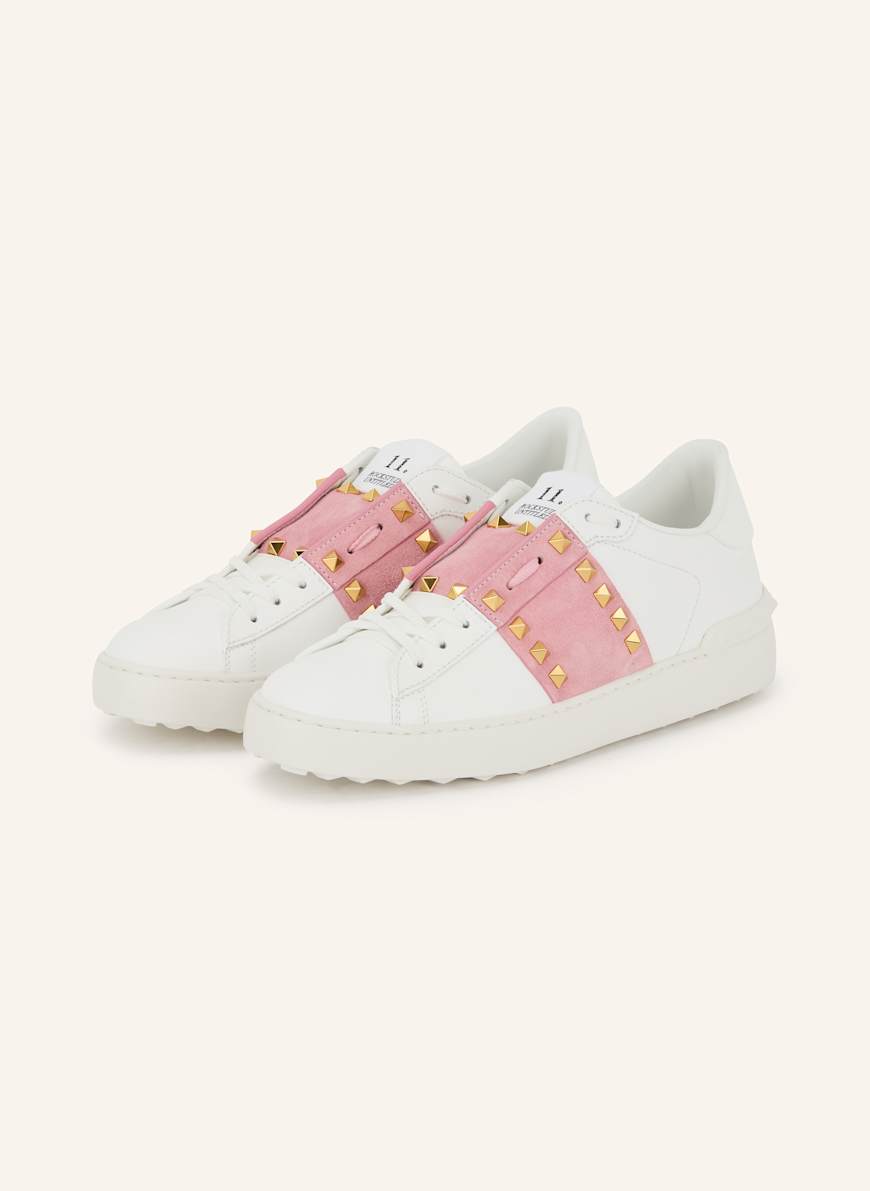 VALENTINO GARAVANI Sneakersy ROCKSTUD UNTITLED kolor biały VALENTINO GARAVANI Sneakersy ROCKSTUD UNTITLED kolor biały