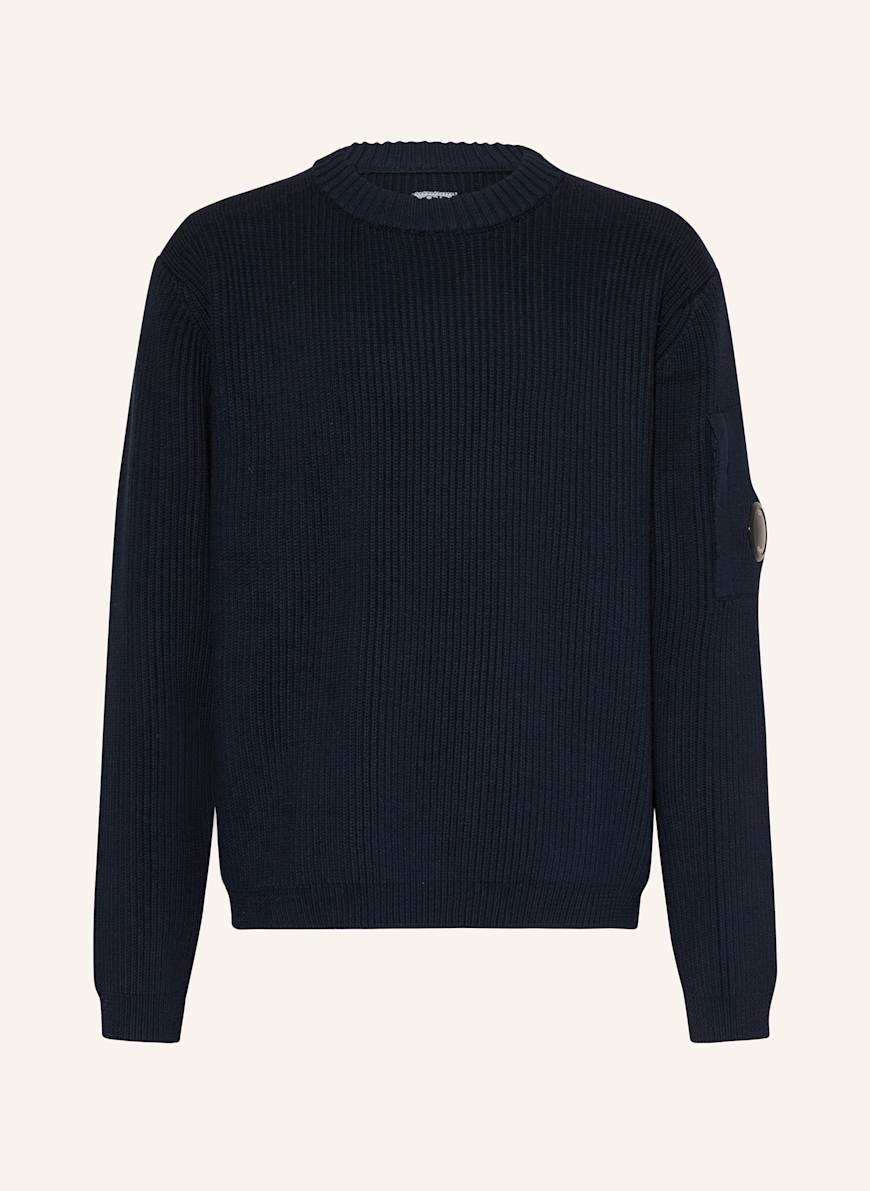 C.P. COMPANY ダークネイビー ニット C.P. COMPANY Sweater KIDS in dark blue