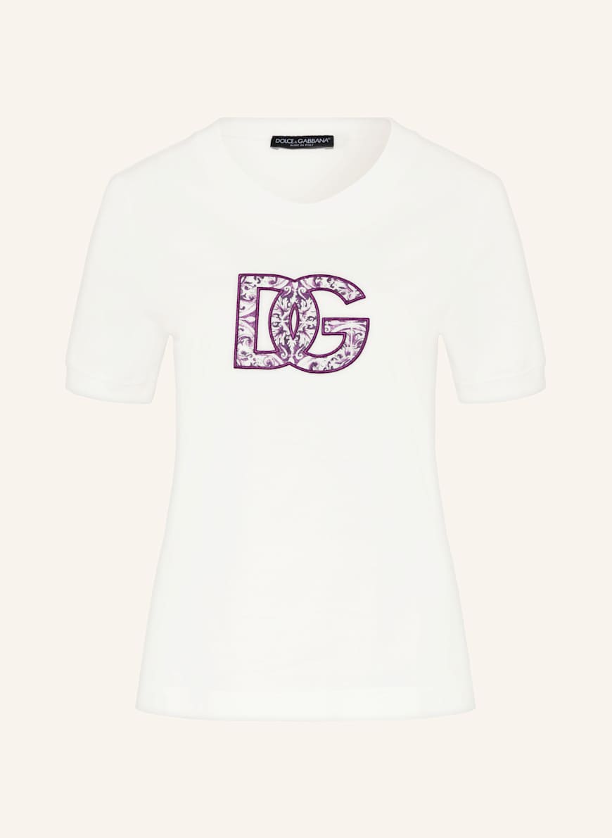 Dolce & Gabbana ホワイト Tシャツ S DOLCE & GABBANA T-Shirt in weiss
