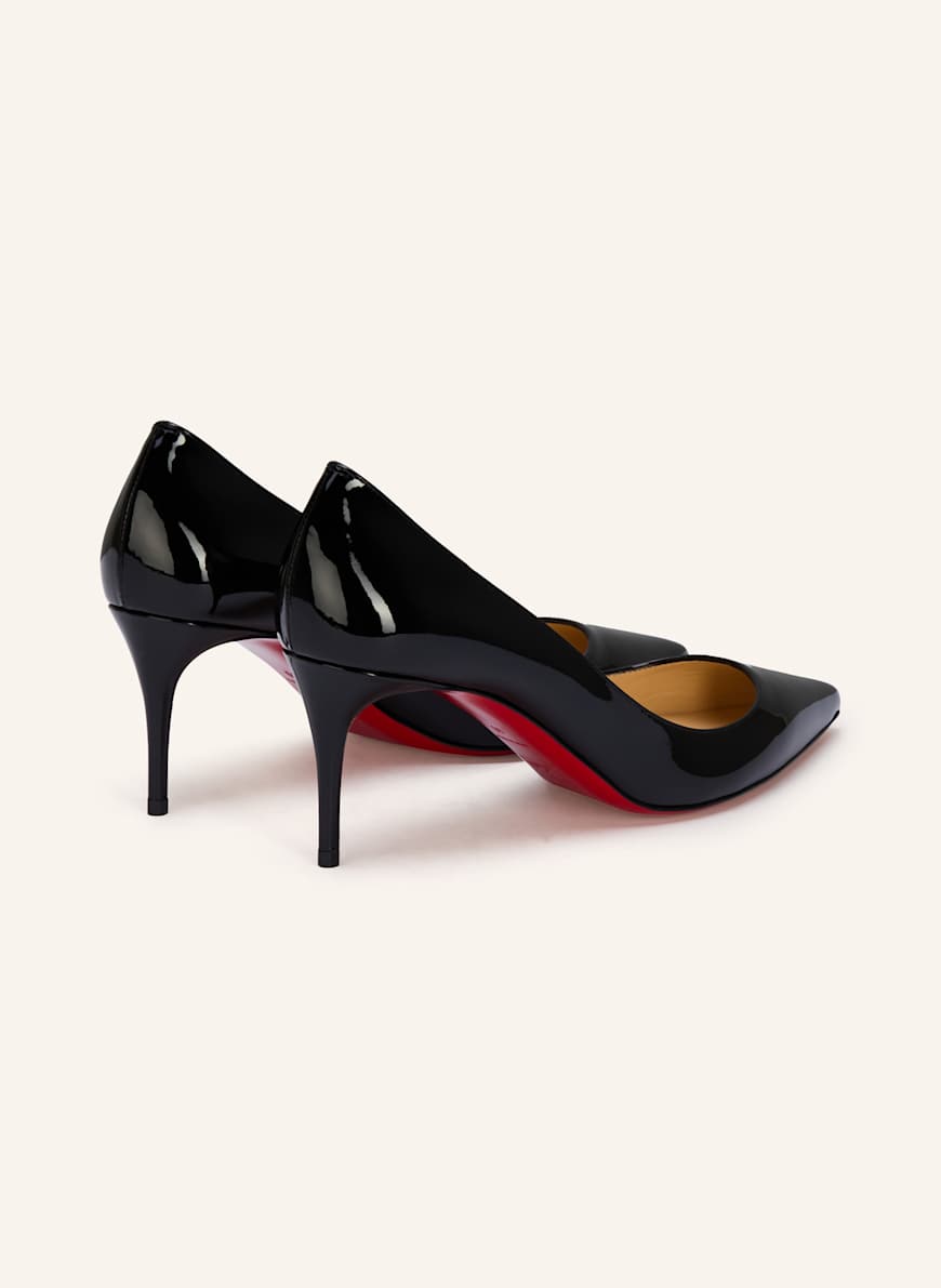 70 Mm Louboutin Cm Christian Louboutin Patent Pumps KATE 70 In Black