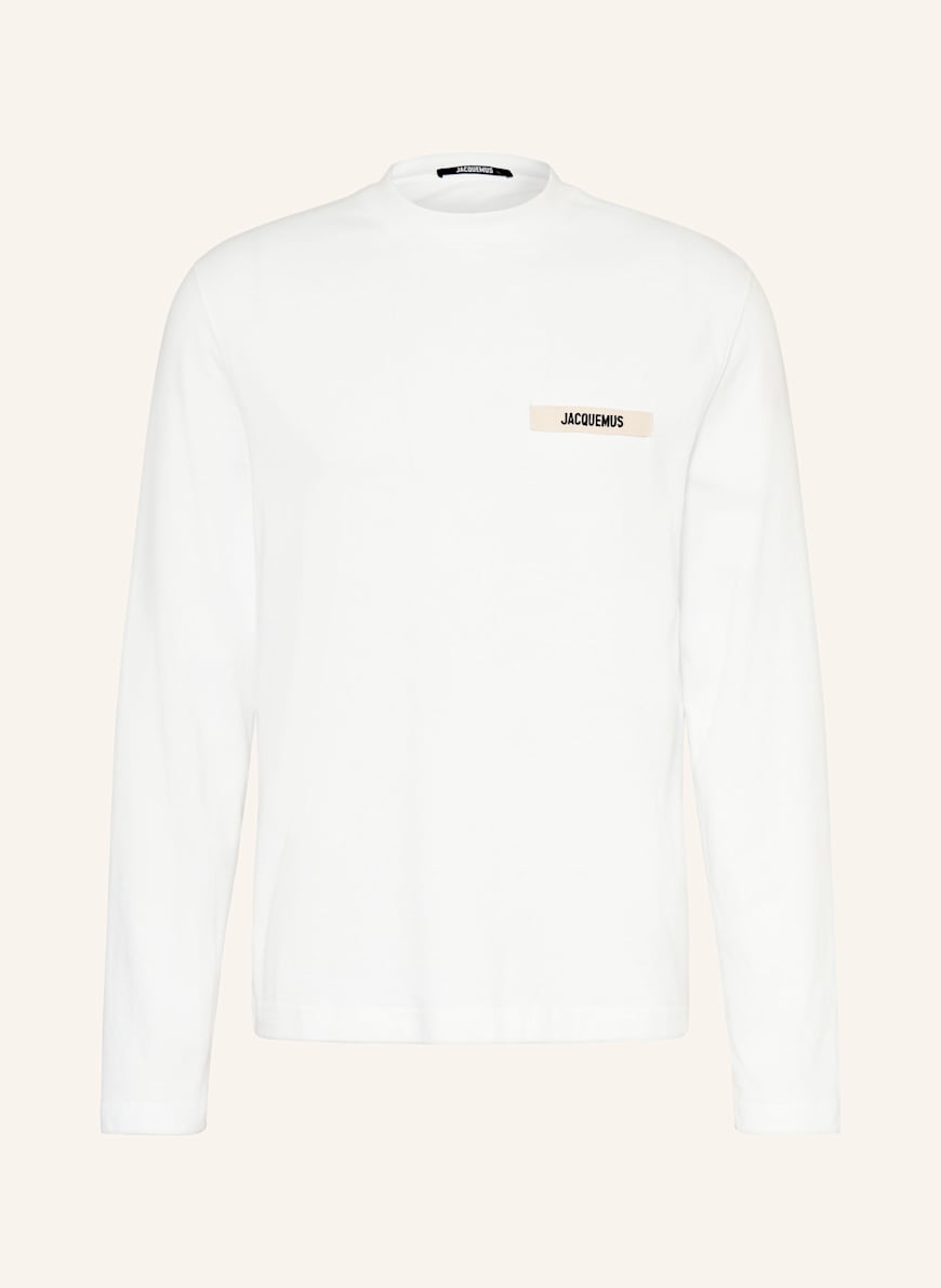 JACQUEMUS Long sleeve shirt in white