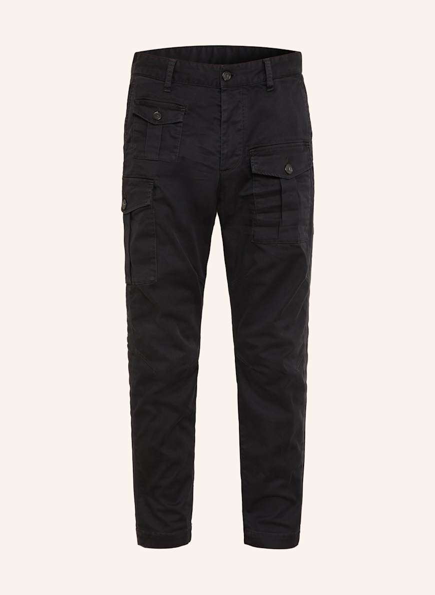 DSQUARED2 Cargo pants Sexy cargo fit in black