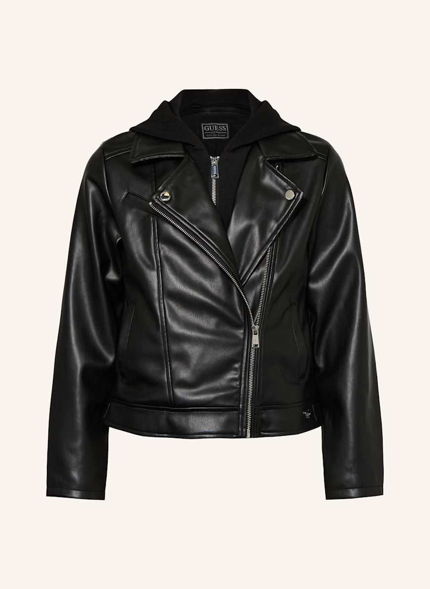 Daunenjacke Schwarz Guess Winterjacke Damen Guess Jacke Größe XS