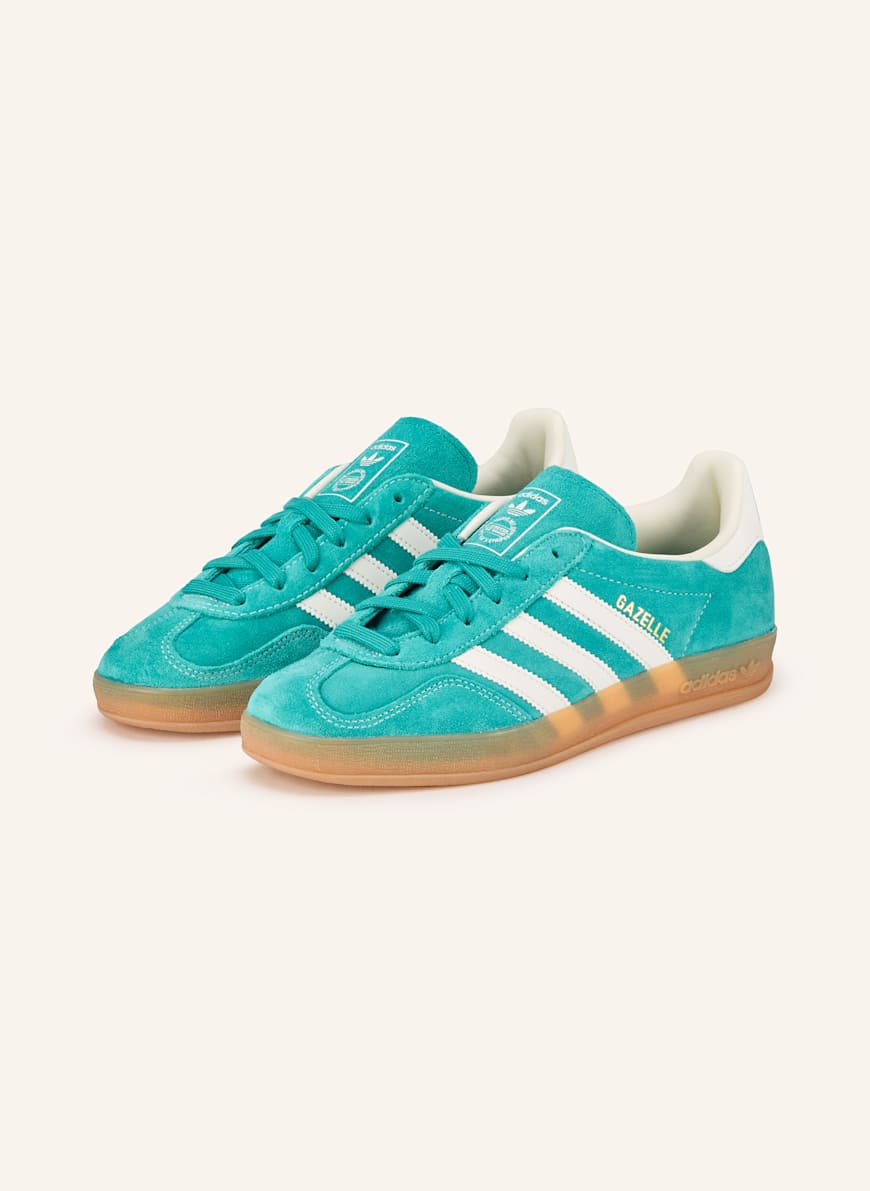 adidas gazelle silver green womens Adidas Gazelle Indoor 'Preloved Scarlet/Court Green' -Originally $120. –  Unheardof Brand