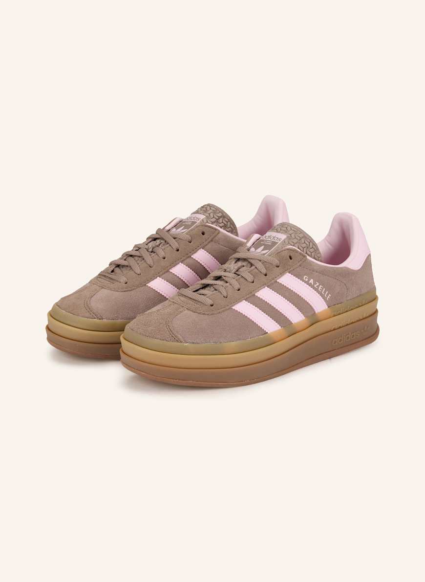 adidas Originals Sneaker GAZELLE BOLD in braun / rosa